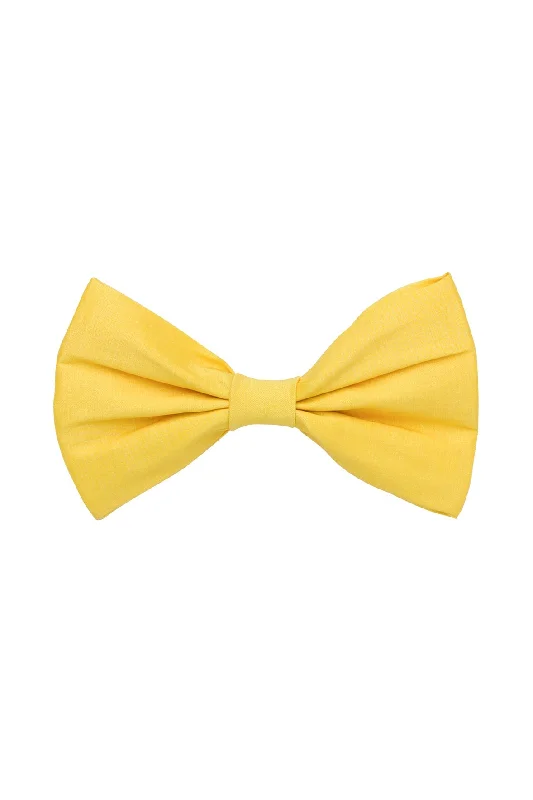 simple hairbands for professional attire -Perfect Bow Clip/Bowtie - Daffodil Yellow