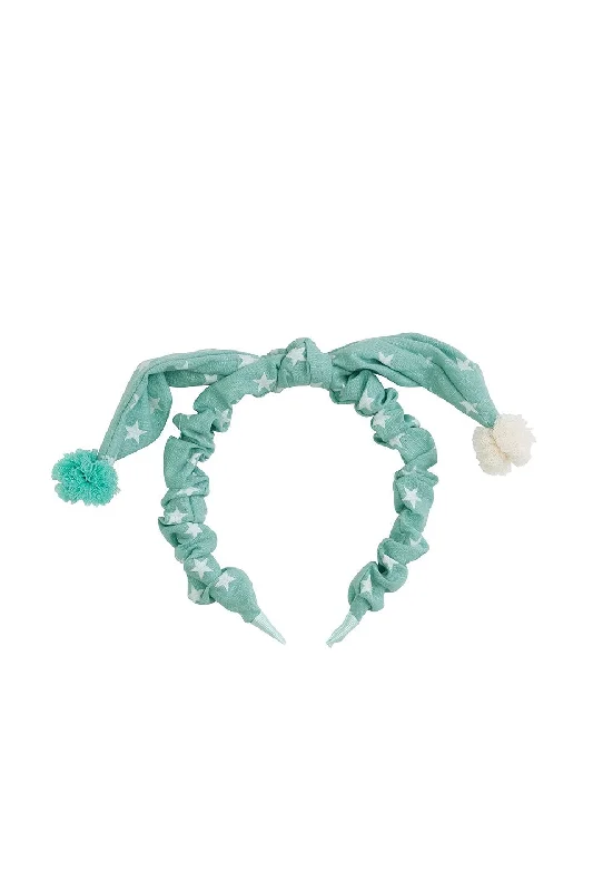 crystal hairbands for evening glamour -Sweet Dreams Headband - Teal Star