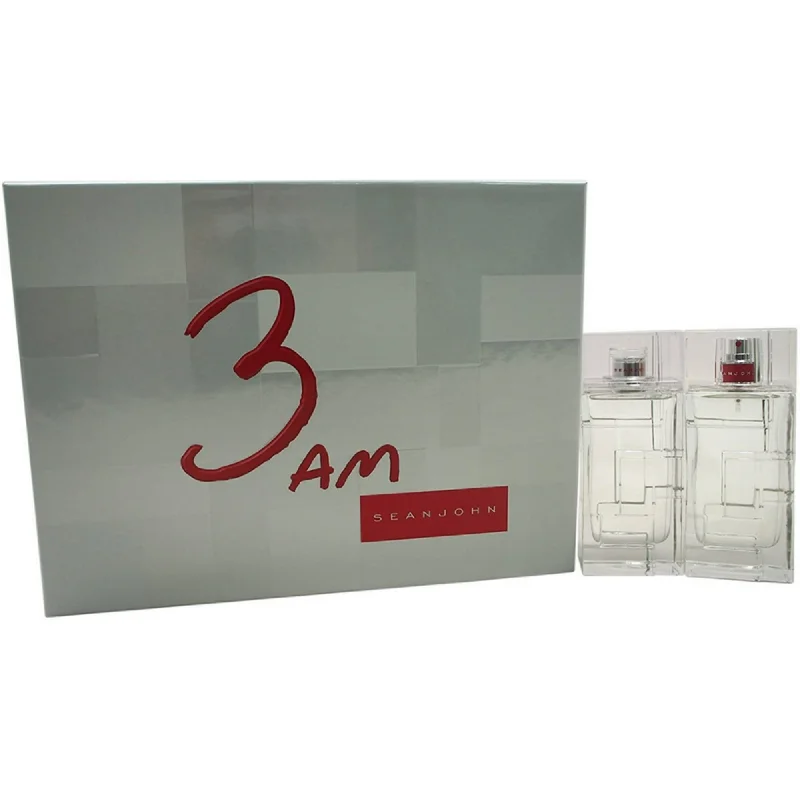 3 AM by Sean John Gift Set for Men 3.4 oz EDt + 3.4OZ After Shave 2 Piece