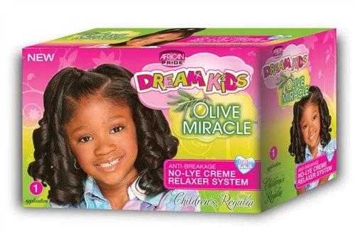 African Pride Dream Kids Olive Miracle Relaxer Regular