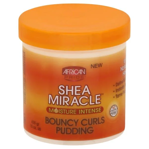 African Pride Shea Butter Miracle Bouncy Curls Pudding 425g