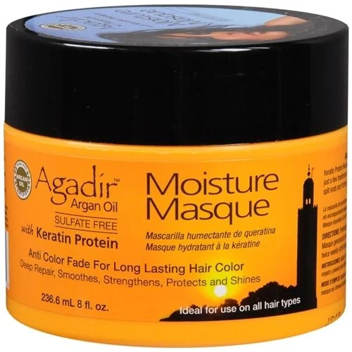 hair care for dry, over-processed hair-Agadir Argan Oil Moisture Masque 8 oz