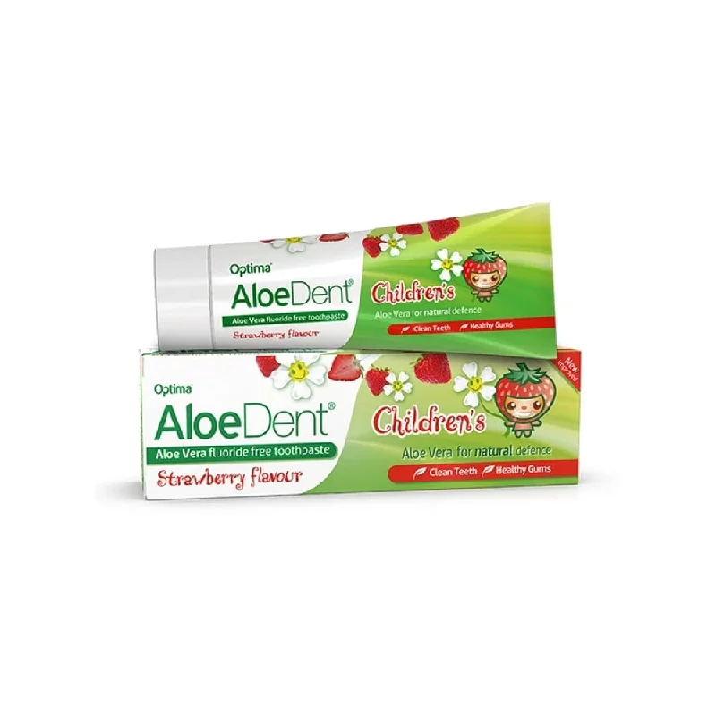 Aloe Dent Children's Aloe Vera Fluoride Free Toothpaste