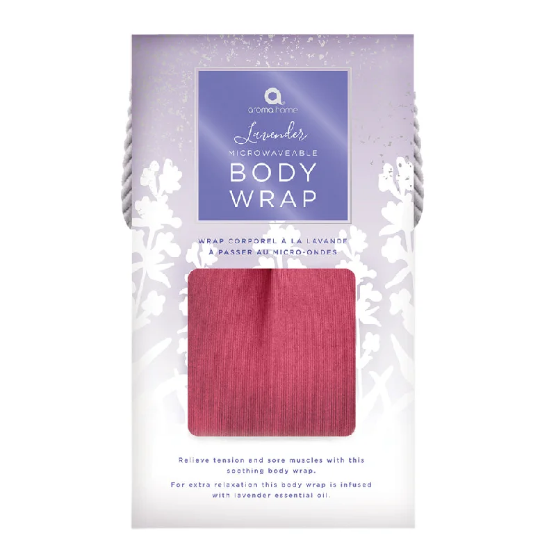 Aroma Home Fuschia Cord Warming Body Wrap