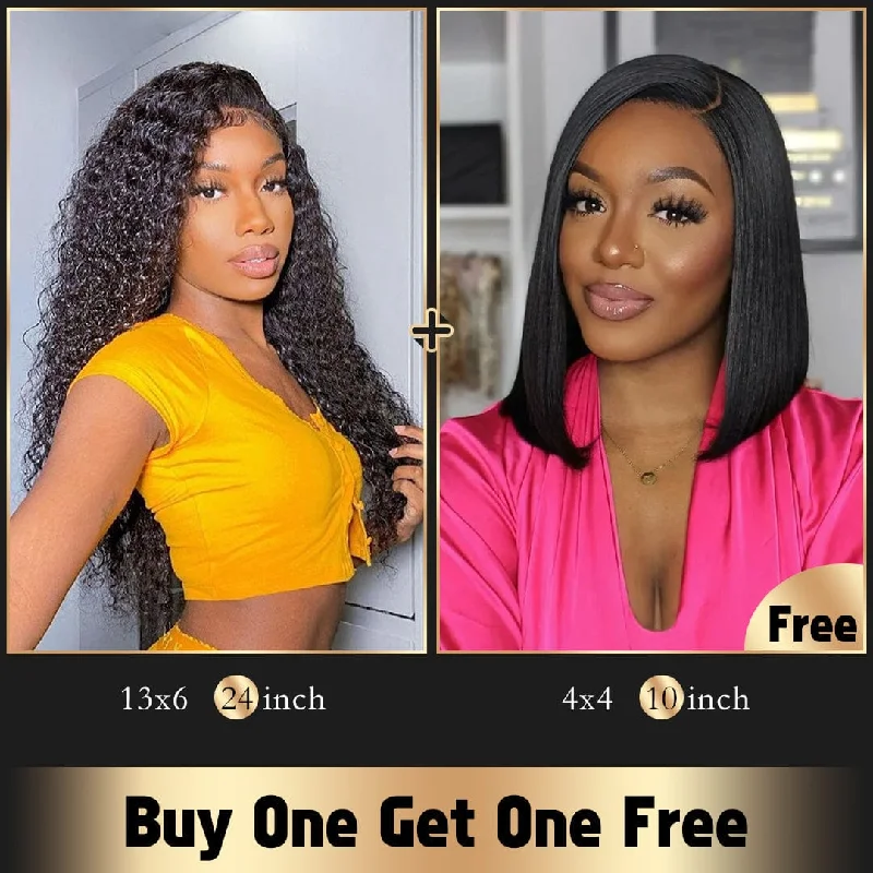 wigs for people experiencing hair loss -Baisi 2 Wigs Deal No.3