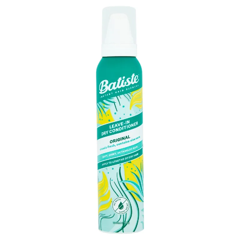 natural oils for nourishing dry hair-Batiste Conditoning Foam Original.