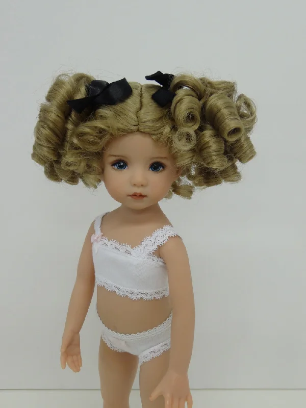 ombre wigs for unique and bold hair color -Birdie Wig in Blonde - for Little Darling dolls