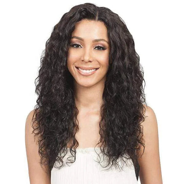 full lace wigs for complete coverage -Bobbi Boss 100% Brazilian Virgin Hair 360 Lace Wig - MHLF-Y ELENA