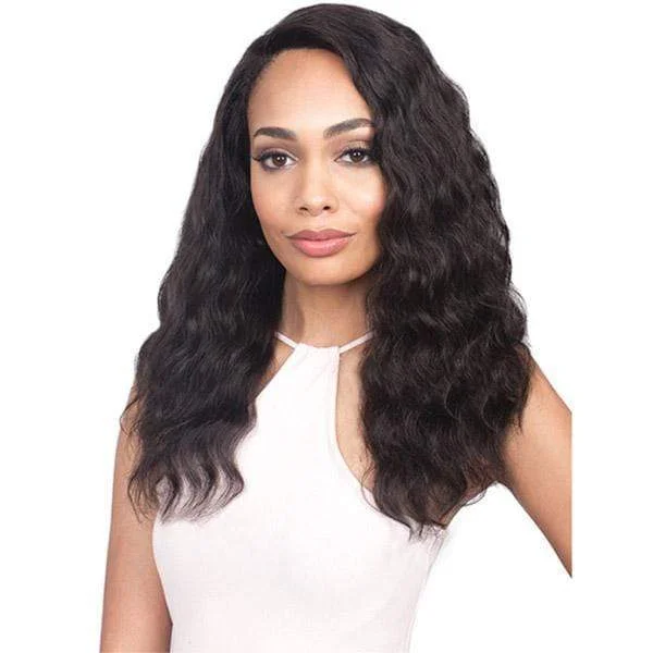 high-quality lace wigs for maximum comfort -Bobbi Boss 100% Brazilian Hair 360 Deep Free Part Swiss Lace Wig - MHLF-U EVELYN