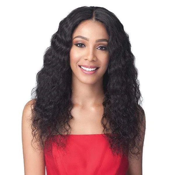 custom color wigs for personalized style -Bobbi Boss 100% Brazilian Virgin Remy Bundle Hair Full Lace Wig - BNGLWNC24 NATURAL CURL 24"