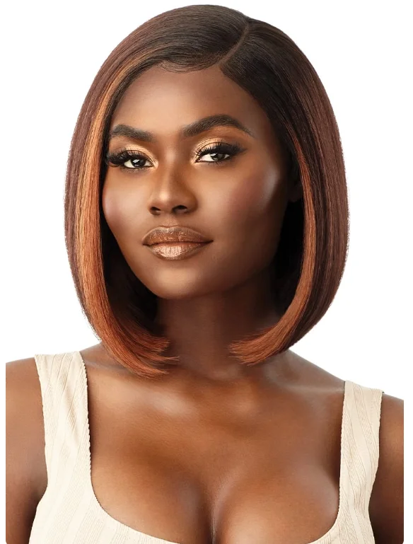 natural style wigs for professional environments -Melted Hairline 10" Breena Lace Front Wig