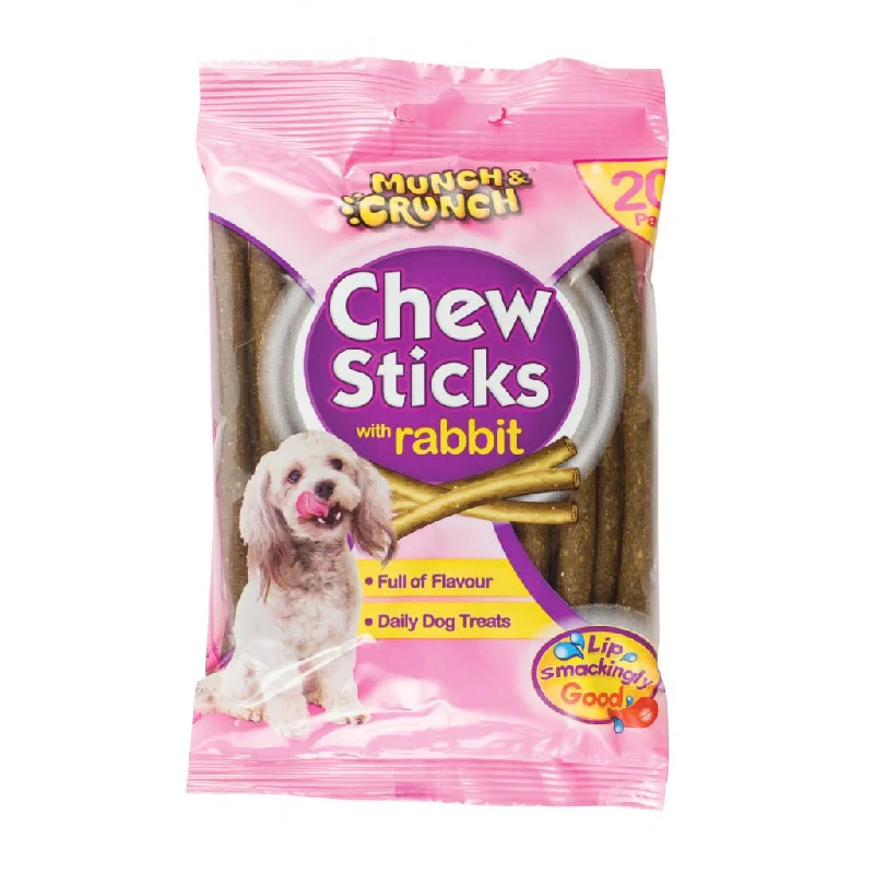 Munch Crunch Chew Sticks With Rabbit