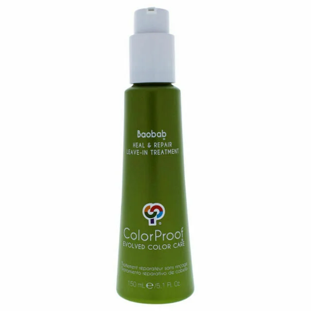 hair care for dry, over-processed hair-ColorProof Baobab Heal and Repair Leave-in Treatment 5.1 Oz