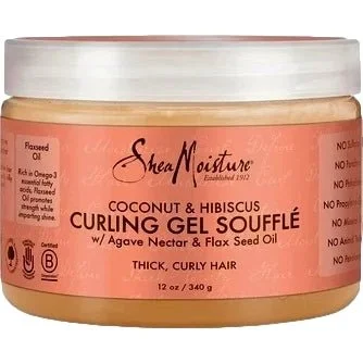 Shea Moisture Curling Gel Souffle 12 Piece 12 Oz.