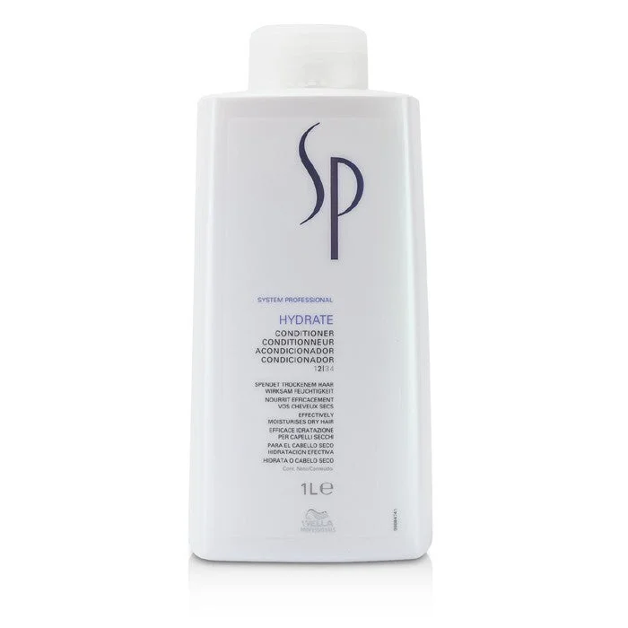 best hair growth products for thick hair-Wella SP Hydrate Conditioner (For Normal to Dry Hair) 1000ml/33.8oz