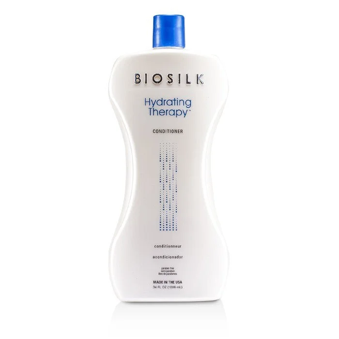 natural hair oil for frizzy ends-BioSilk Hydrating Therapy Conditioner 1006ml/34oz