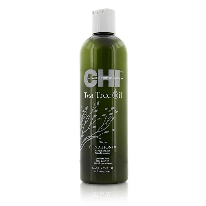 leave-in treatment for damaged hair ends-CHI Tea Tree Oil Conditioner 355ml/12oz