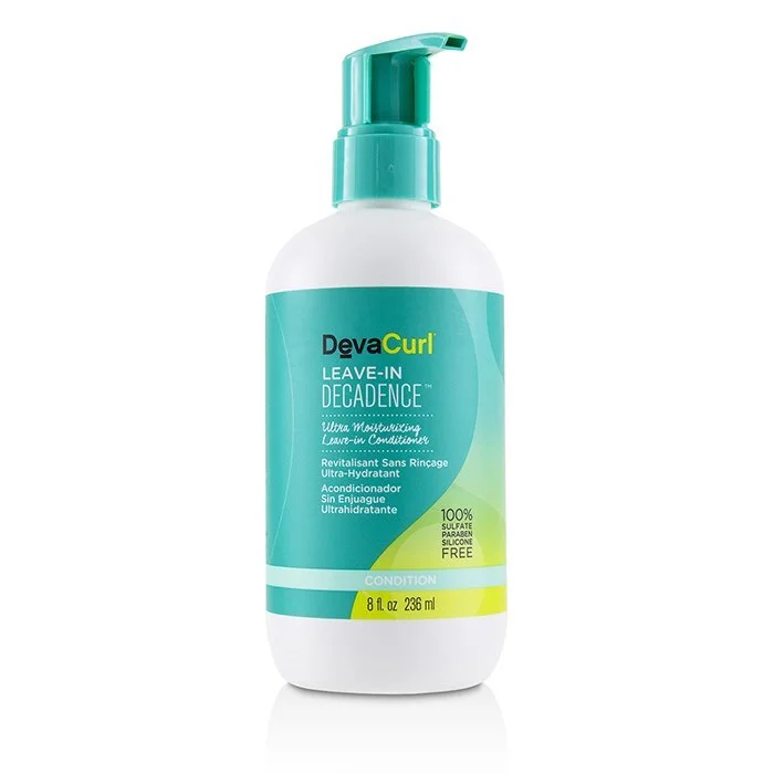 hair growth supplements for healthy hair-DevaCurl Leave-In Decadence (Ultra Moisturizing Leave In Conditioner - For Super Curly Hair) 236ml/8oz