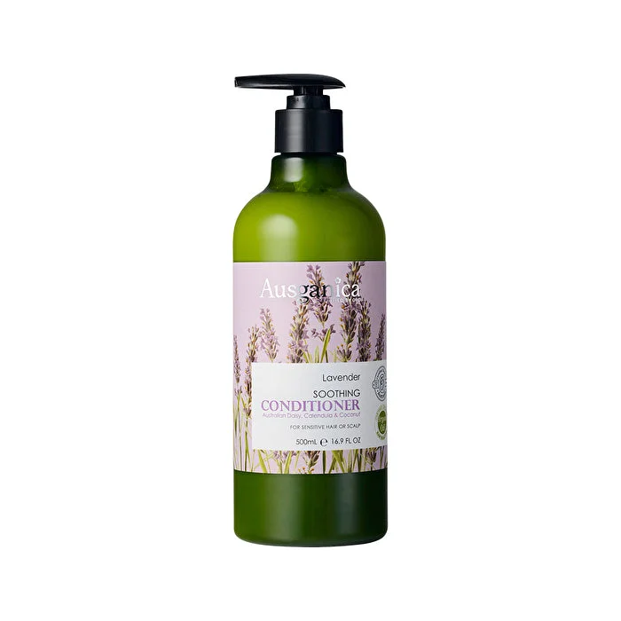 organic oils for scalp and hair treatment-Ausganica Lavender Soothing Conditioner 500ml