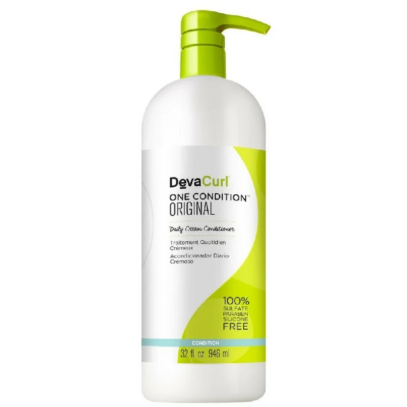 organic shampoo for healthy hair growth-DevaCurl One Daily Creamy Conditioner 32 oz