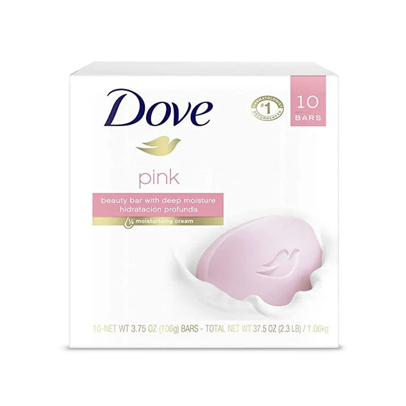 Dove Beauty Pink Bar 4 oz - 10 Pack