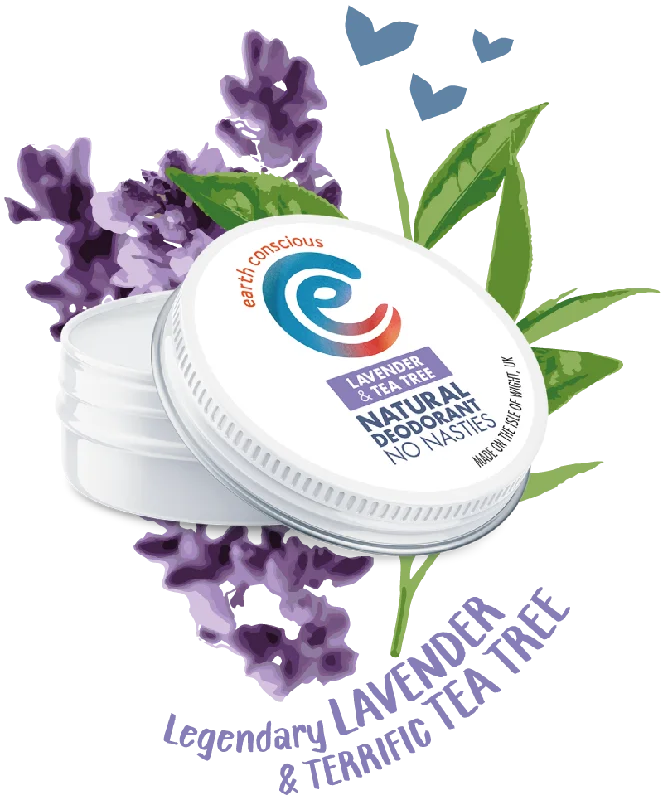 Earth Conscious - Lavender and Tea Tree Deo Tin