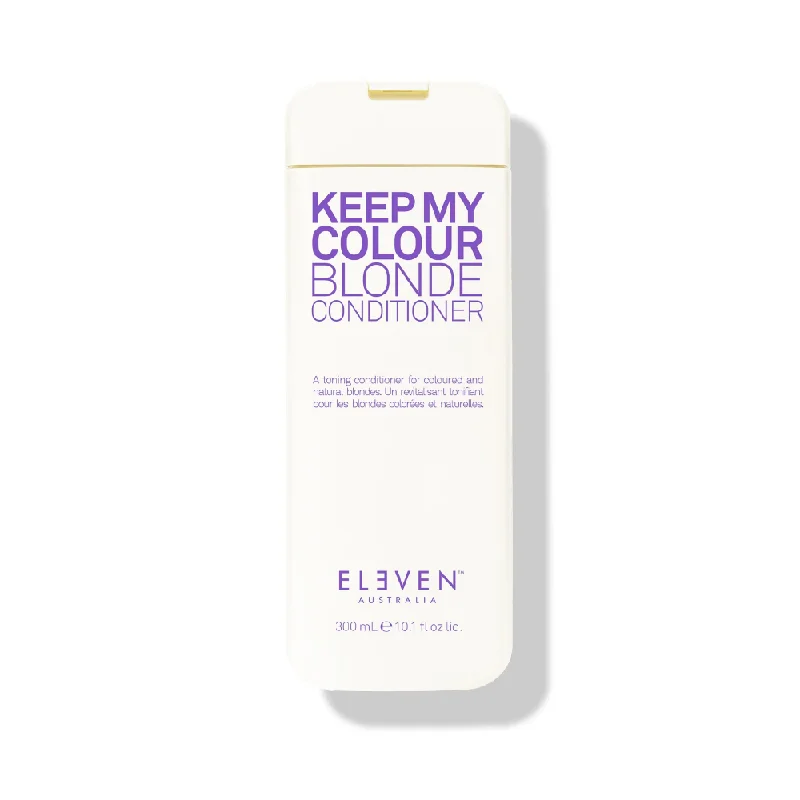 best hair serum for moisture retention-ELEVEN KEEP MY COLOUR BLONDE CONDITIONER 300ML