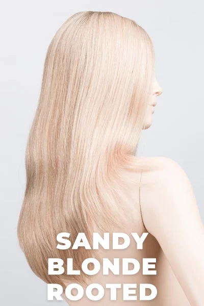 Sandy Blonde Rooted