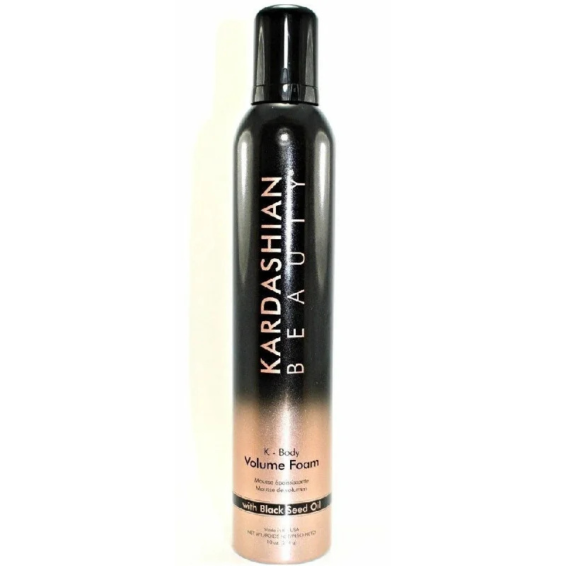 hydrating shampoo for coarse curly hair-Farouk Kardashian Beauty K-Body Volume Foam 10 oz