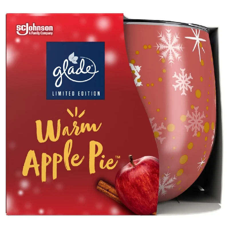 Glade Candle 120g Warm Apple Pie