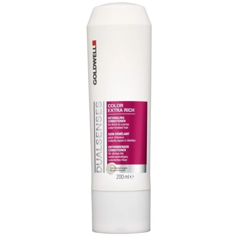 products for dry and frizzy hair-Goldwell DualSenses Color Extra Rich Detangling Conditioner 10.1 oz