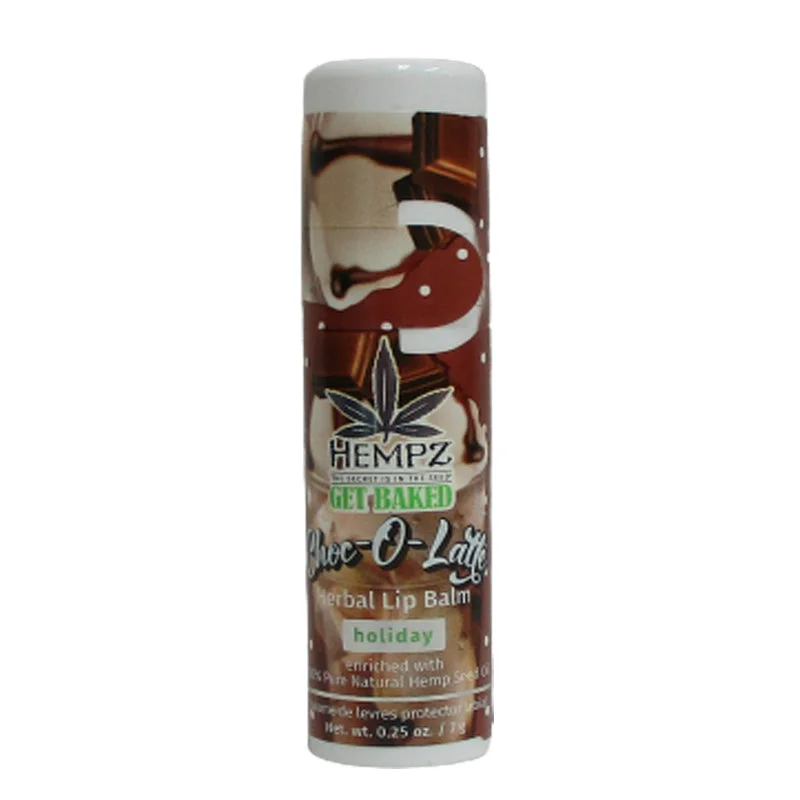 Hempz Get Baked Choc O Latte Herbal Lip Balm-0.25 oz