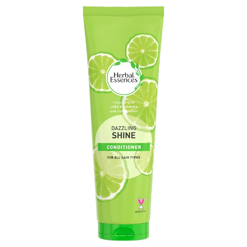 sulfate-free shampoo for curly and coarse hair-Herbal Essences Conditioner 275ml Dazzling Shine