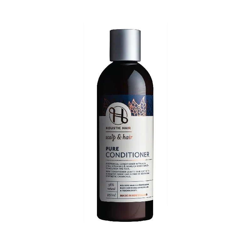 leave-in conditioner for smooth hair-HOLISTIC HAIR PURE CONDITIONER 250ML