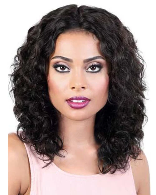 HPL Spin70 | Lace Part Remy Human Hair Wig by Motown Tress