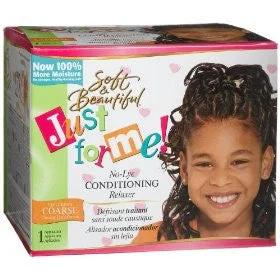 Just For Me! No-Lye Conditioning Relaxer Kit - Coarse