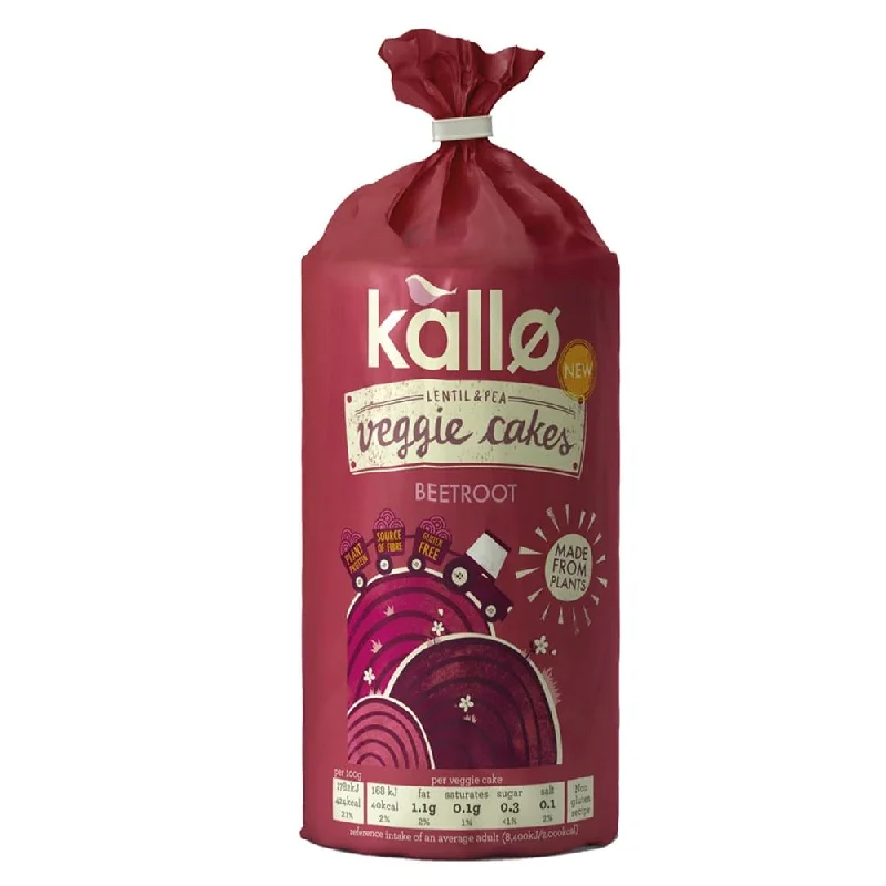 Kallo Beetroot Veggie Cakes