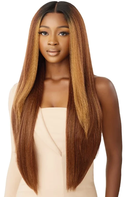 heat-resistant wigs for styling flexibility -Melted Hairline 30" Katika Lace Front Wig