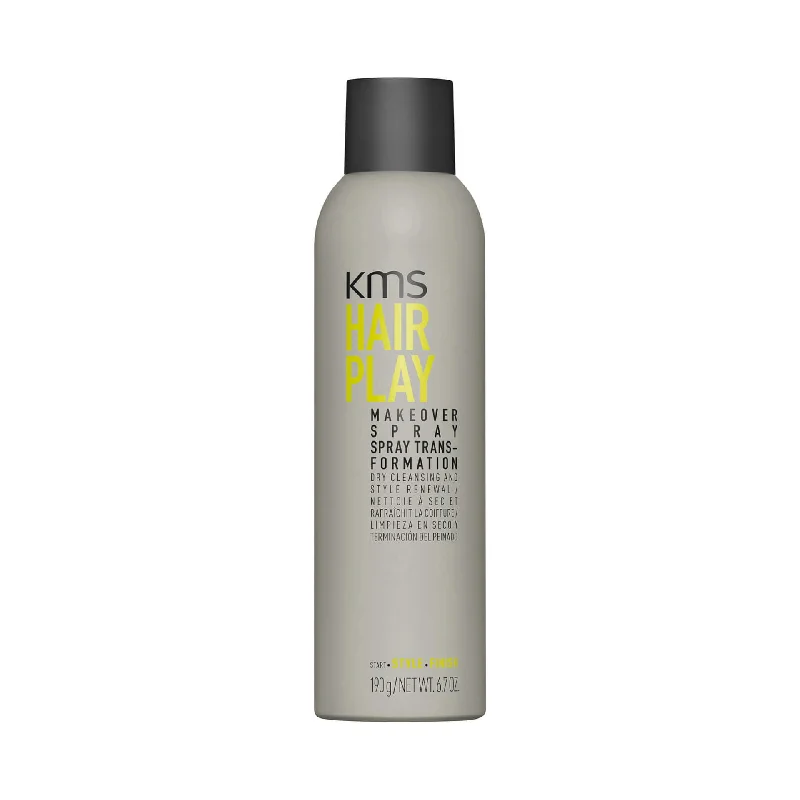 hair conditioner for thick, coarse hair-KMS Hair Play Makeover Spray 6.7 oz