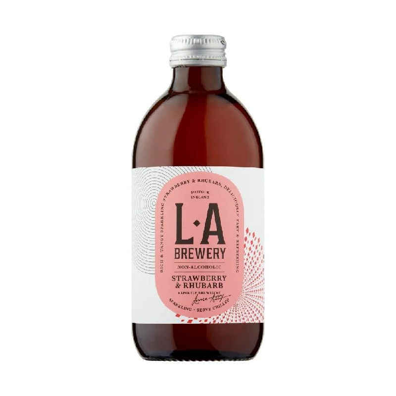 L.A Brewery Strawberry and Rhubarb Kombucha