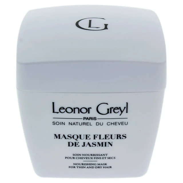 hair care for thick hair and scalp health-Leonor Greyl Paris Masque Fleurs de Jasmin Hydrating Hair Mask 6.7 Oz