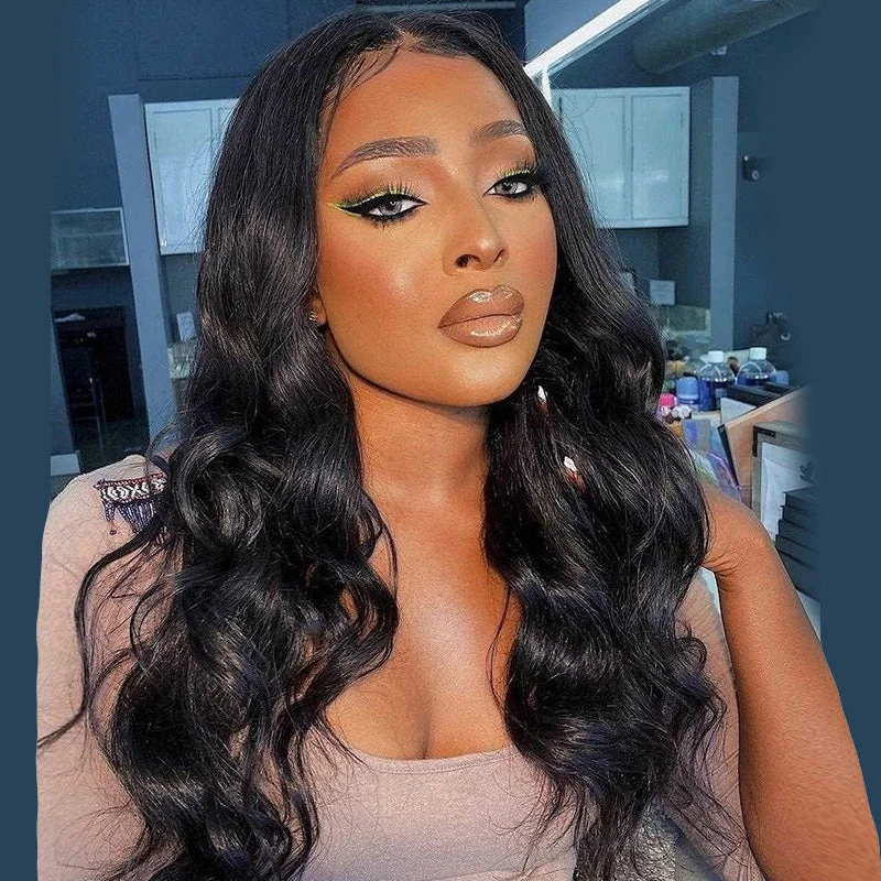 trendy ombre lace wigs for bold statement -Loose Wave Full Lace Wig Pre Plucked Hairline Highest Quality Wig