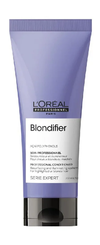 keratin treatment for healthy hair-L'Oreal Serie Expert Blondifier Conditioner 200ml