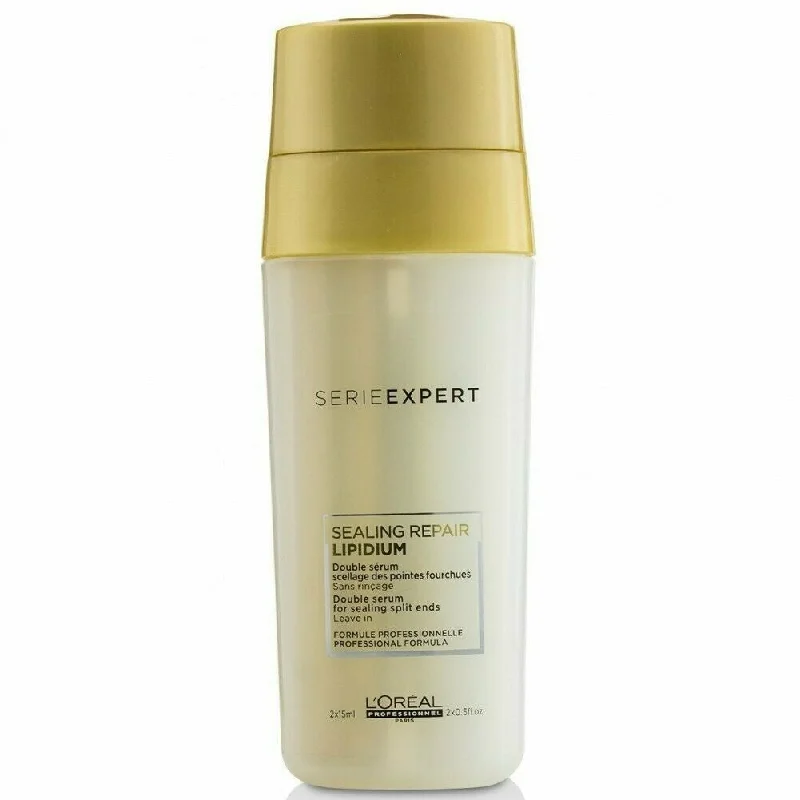 deep repair mask for hair restoration-L'Oreal Serie Expert Sealing Repair Lipidium Double Serum 2x0.5 oz