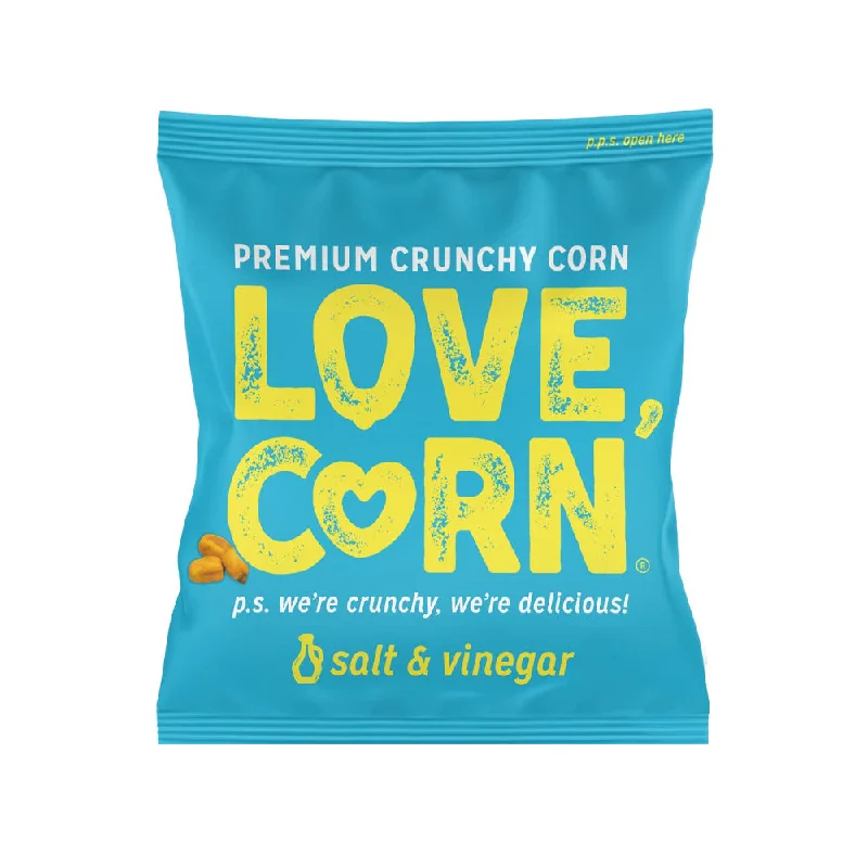 Love Corn Salt & Vinegar Corn Snacks