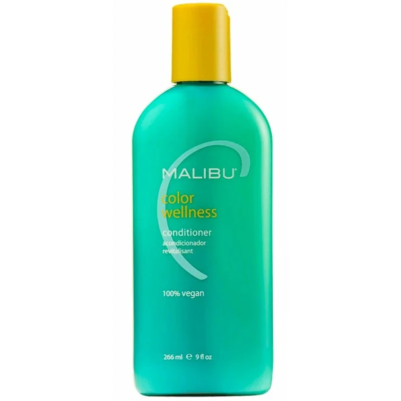 strengthening conditioner for curly hair-Malibu C Color Wellness Conditioner 9 oz