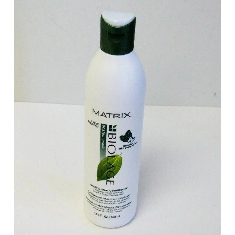 sulfate-free hair treatment for shine-Matrix Biolage Cooling Mint Conditioner 8.5 oz