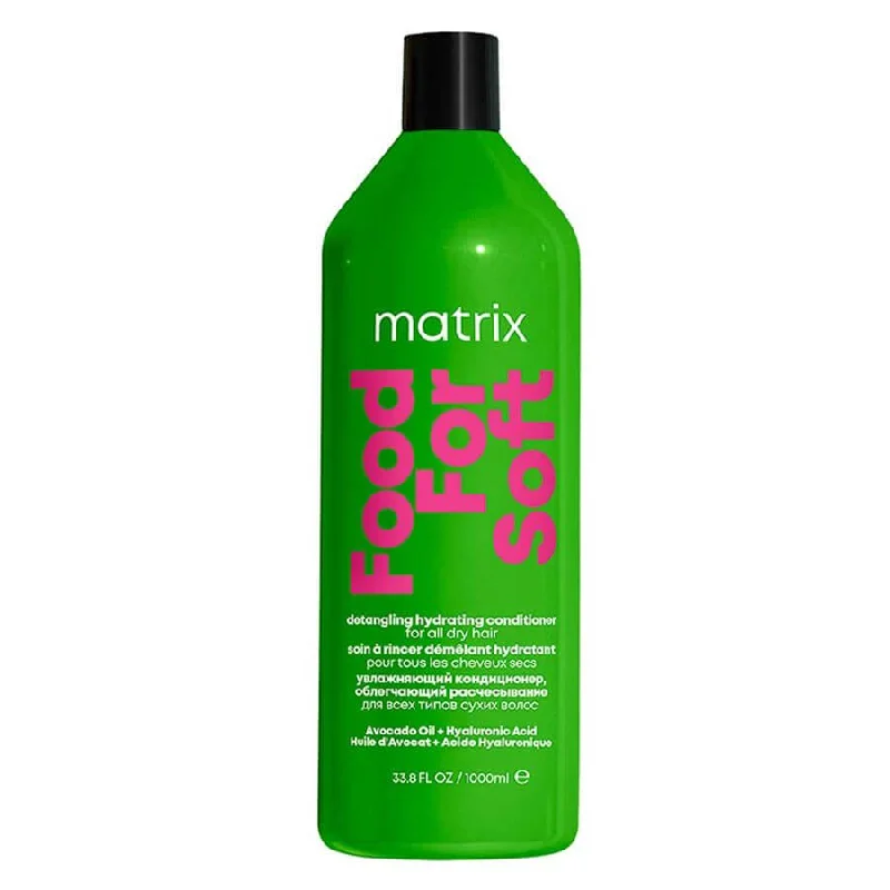 hair care routine for dry, brittle hair-Matrix Total Results Food For Soft Conditioner 1L