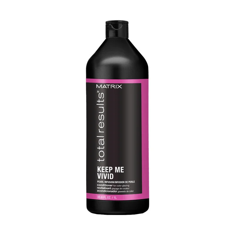 anti-frizz treatment for curly hair-Matrix Total Results Keep Me Vivid Keep Me Vivid Conditioner 1L