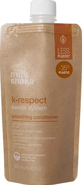 hair care for thick hair and scalp health-Milkshake k-respect smoothing conditioner 250ML